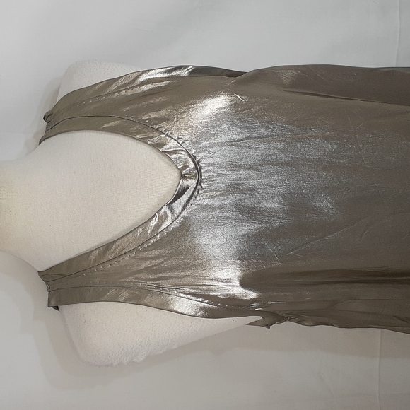 3.1 phillip Lim silver tunic blouse size 8 - Picture 2 of 7